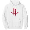 NBA Houston Rockets Officially Licensed Pullover Hoodie(White)