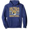 NBA Indiana Pacers Courtside Pullover Hoodie(Navy Blue)