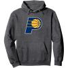NBA Indiana Pacers Officially Licensed Pullover Hoodie(Dark Heather Grey)