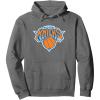 NBA New York Knicks Officially Licensed Pullover Hoodie(Asphalt Grey)