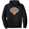 NBA New York Knicks Officially Licensed Pullover Hoodie(Black)