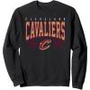 NBA Official Cleveland Cavaliers Battle Tested Sweatshirt(Black)