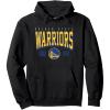 NBA Official Golden State Warriors Hot Plate Pullover Hoodie(Black)