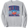 NBA Oklahoma City Thunder Courtside Sweatshirt(Heather Grey)