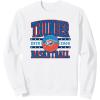 NBA Oklahoma City Thunder Courtside Sweatshirt(White)