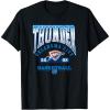 NBA Oklahoma City Thunder Homecourt Advantage T-Shirt(Black)