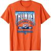 NBA Oklahoma City Thunder Homecourt Advantage T-Shirt(Orange)