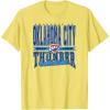 NBA Oklahoma City Thunder Nonstop Action T-Shirt(Lemon Yellow)