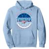 NBA Oklahoma City Thunder Pick and Roll Pullover Hoodie(Dusty Blue)