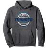 NBA Oklahoma City Thunder The Rock Pullover Hoodie(Dark Heather Grey)