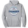 NBA Oklahoma City Thunder The Rock Pullover Hoodie(Heather Grey)