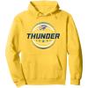 NBA Oklahoma City Thunder The Rock Pullover Hoodie(Lemon Yellow)