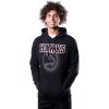 Ultra Game Adults NBA Official Classic Embroidered Hoodie Sweatshirt(Team Color 2)
