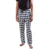 Ultra Game Men’s NBA Official Sleepwear Super Soft Flannel Pajama Loungewear Pants(Brooklyn Nets)