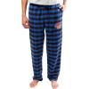 Ultra Game Men’s NBA Official Sleepwear Super Soft Flannel Pajama Loungewear Pants(New York Knicks)