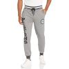 Ultra Game Men’s NBA Official Soft Fleece Active Jogger Sweatpants(Detroit Pistons)