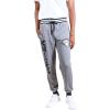 Ultra Game Men’s NBA Official Soft Fleece Active Jogger Sweatpants(New York Knicks)