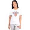 Ultra Game Women’s NBA Official Soft Vintage Distressed Graphics T-Shirt(New York Knicks)