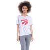 Ultra Game Women’s NBA Official Soft Vintage Distressed Graphics T-Shirt(Toronto Raptors)