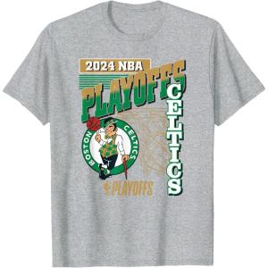 Boston Celtics 2024 NBA Licensed Playoffs T-Shirt(Heather Grey)