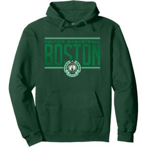 NBA Boston Celtics City Pride Pullover Hoodie(Dark Green)