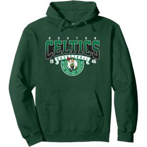 NBA Boston Celtics Coming At Ya Pullover Hoodie(Dark Green)