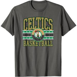 NBA Boston Celtics Courtside T-Shirt(Asphalt Grey)