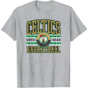 NBA Boston Celtics Courtside T-Shirt(Heather Grey)