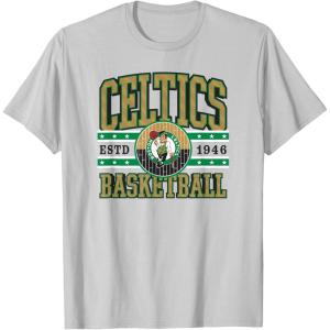 NBA Boston Celtics Courtside T-Shirt(Silver Grey)