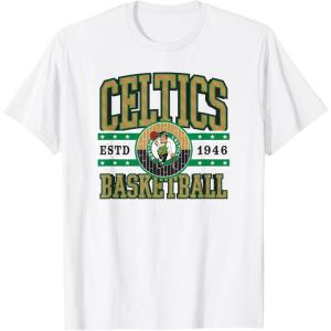 NBA Boston Celtics Courtside T-Shirt(White)