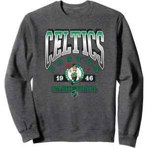 NBA Boston Celtics Homecourt Advantage Sweatshirt(Dark Heather Grey)