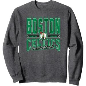 NBA Boston Celtics Nonstop Action Sweatshirt(Dark Heather Grey)
