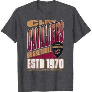NBA Cleveland Cavaliers Breakaway T-Shirt(Dark Heather Grey)