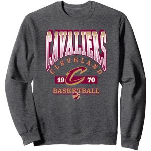 NBA Cleveland Cavaliers Homecourt Advantage Sweatshirt(Dark Heather Grey)
