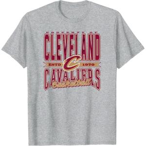 NBA Cleveland Cavaliers Nonstop Action T-Shirt(Heather Grey)
