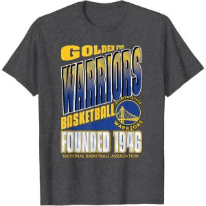NBA Golden State Warriors Breakaway T-Shirt(Dark Heather Grey)