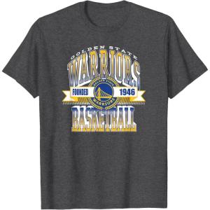 NBA Golden State Warriors Gametime T-Shirt(Dark Heather Grey)