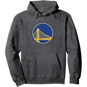 NBA Golden State Warriors Officially Licensed Pullover Hoodie(Dark Heather Grey)
