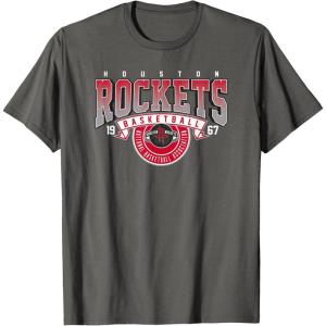 NBA Houston Rockets Coming At Ya T-Shirt(Asphalt Grey)