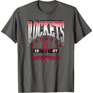 NBA Houston Rockets Homecourt Advantage T-Shirt(Asphalt Grey)