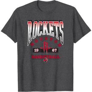 NBA Houston Rockets Homecourt Advantage T-Shirt(Dark Heather Grey)