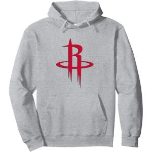 NBA Houston Rockets Officially Licensed Pullover Hoodie(Heather Grey)