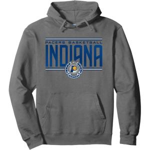 NBA Indiana Pacers City Pride Pullover Hoodie(Asphalt Grey)