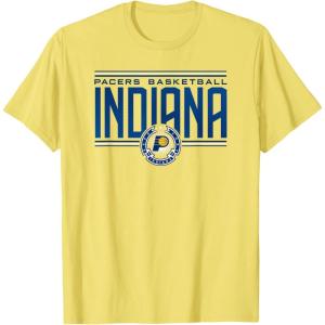 NBA Indiana Pacers City Pride T-Shirt(Lemon Yellow)