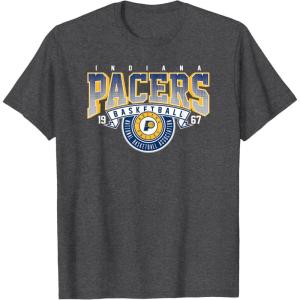 NBA Indiana Pacers Coming At Ya T-Shirt(Dark Heather Grey)