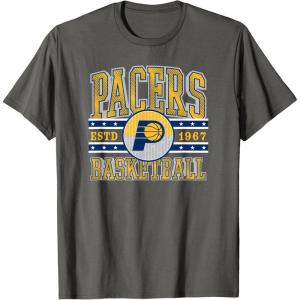 NBA Indiana Pacers Courtside T-Shirt(Asphalt Grey)