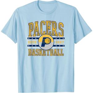 NBA Indiana Pacers Courtside T-Shirt(Baby Blue)