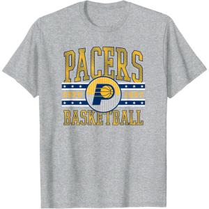 NBA Indiana Pacers Courtside T-Shirt(Heather Grey)