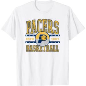 NBA Indiana Pacers Courtside T-Shirt(White)