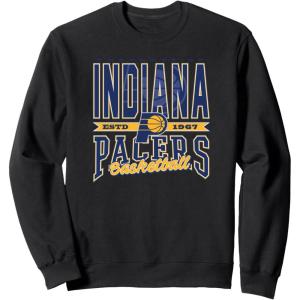 NBA Indiana Pacers Nonstop Action Sweatshirt(Black)